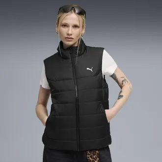 Puma Gilet imbottito Essentials da donna, Abbigliamento, Nero, XL