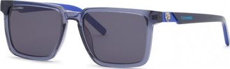 Plein Sport Mens SSP034 56 5604AL Sunglasses - Grey - One Size