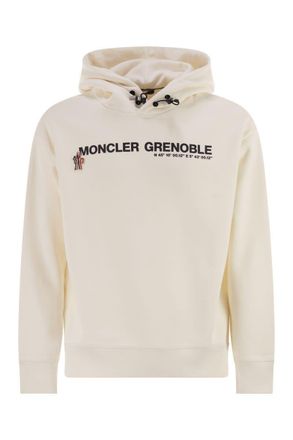Moncler Logoed Cotton Hooded Sweatshirt