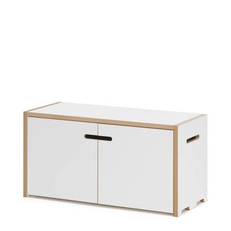 Tojo M&ouml;bel hochstapler Grundmodul mit T&uuml;ren, weiss