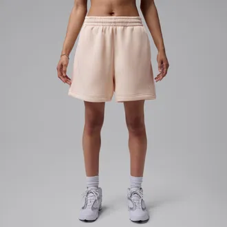 Nike Jordan Womens Jordan Brooklyn Shorts in White | IM7320-272