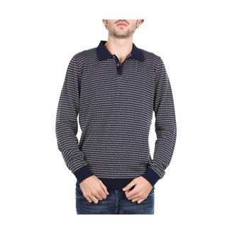Aquascutum Hombre, Camisetas, Azul, Talla: L