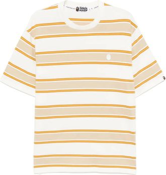 A Bathing Ape T-shirt con logo - Toni neutri