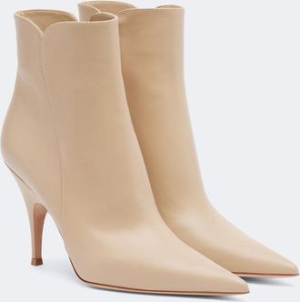 Gianvito Rossi Leather ankle boots