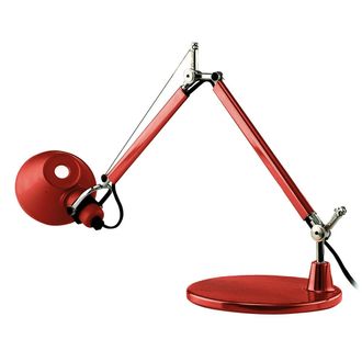 Artemide Tolomeo Micro Tischleuchte, rot