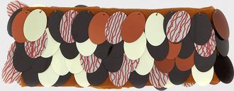 Dries Van Noten Collana Dries Van Noten in viscosa con paillettes ricamate