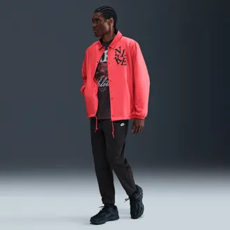 Nike Mens Club Woven Tapered Pants in Black | HJ1997-011