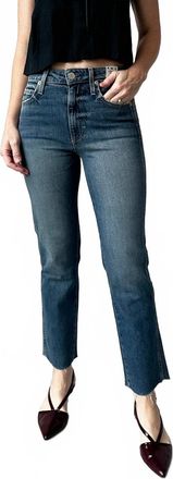 Amo Chloe High Rise Crop Jeans In Kismet