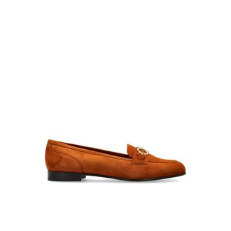 Ferragamo Loafers, female, Brown, Size: 10 1/2 US BAX Loafers