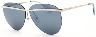 Max & Co. MO0017 16X Shiny Palladium/Blue Mirror