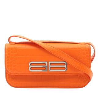 Balenciaga Pre-owned Balenciaga Croc Embossed Calfskin Gossip Chain Bag XS Ladies 6I1V303CKCGLYN3E