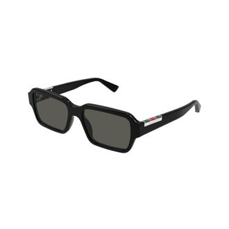 Gucci Gg1887S Zonnebril - unisex - Accessoires - Zwart - Maat: 54 MM Nylon