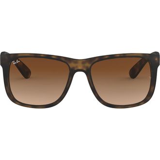 Ray-Ban Justin 54mm Polarized Sunglasses in Matte Havana at Nordstrom