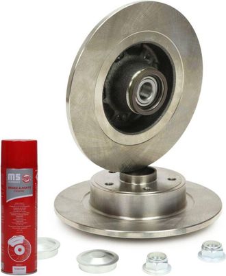 OEM Discos De Freno Con Rodamiento Trasero 2401100389b-pcs-ms 2 Uds