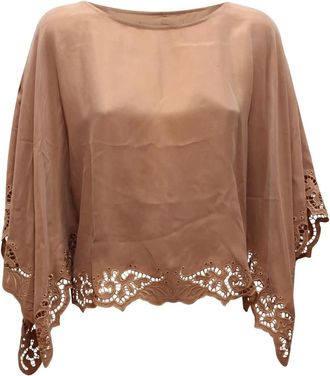 Emma & Gaia Mujer, Blusas y Camisas, Beige, Talla: M