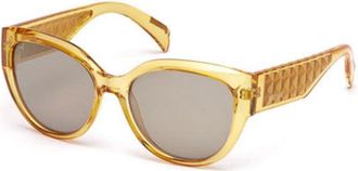 Just Cavalli JC 781S 72C Womens Sunglasses Gold Size 56