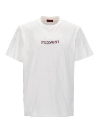Missoni Logo Embroidery T-Shirt