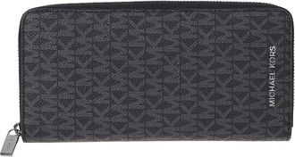 Michael Kors Portafoglio Zip Around Greyson - - Accessories - Uomo - Nero - ONE SIZE
