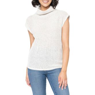 Gibsonlook Funnel Neck Sweater in Natural at Nordstrom Rack, Size Xx-Large