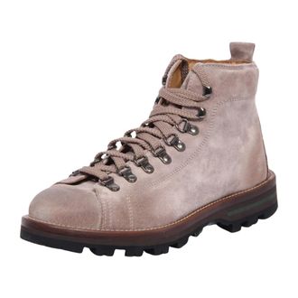 Monpiz Heritage Trekking Boot - Heren - Sport - Beige - Maat: 40 EU Leer