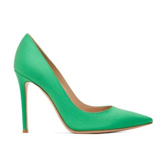 Gianvito Rossi Pumps, female, Green, Size: 9 US Decollete with elegant heels
