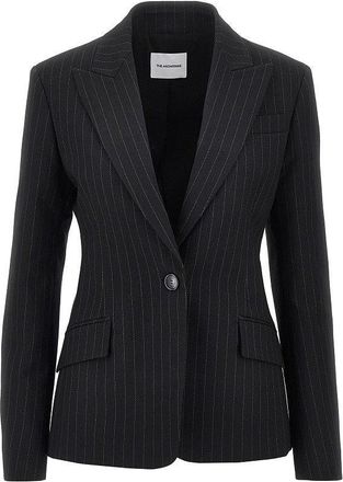 Andamane Bianca jacket with pin-striped motif Woman 40