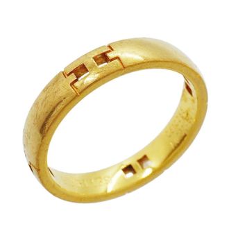 Herm&egrave;s Yellow Gold (18K) Band Ring (Pre-Owned)