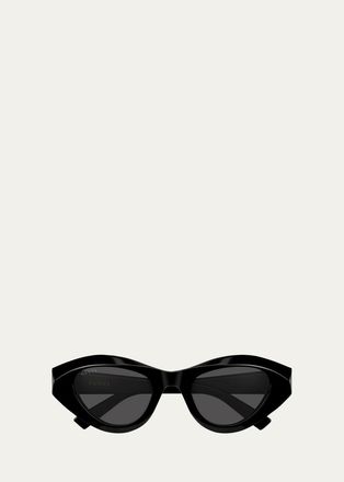 Gucci Double G 50MM Oval Sunglasses