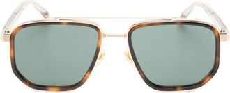 Gucci Aviator Frame Zonnebrillen - Dames - Zonnebrillen - Geel - ONE Size - Accessoires