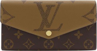 Louis Vuitton Brown Monogram Monogram Long Wallet (Bi-Fold) (Pre-Owned)
