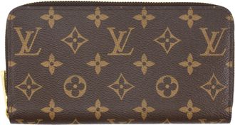 Louis Vuitton Monogram Brown Monogram Monogram Long Wallet (Bi-Fold) (Pre-Owned)