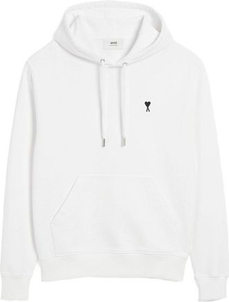 Ami Minimalist White Hoodie