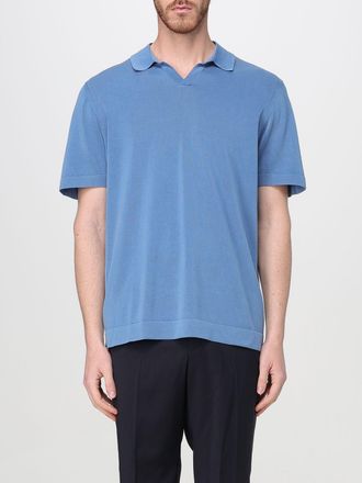 Tシャツ・カットソー Drumohr SS22 TRICOT S/S POLO (D0GN202 090 795 BLUE) Drumohr: Blue Polo Shirts now up to −80% | Stylight