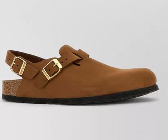 Birkenstock leather slippers