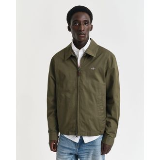 GANT Mens Gant Cotton Windcheater Jacket in Green