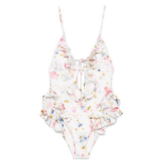 Zimmermann Beachwear Bianco-Donna