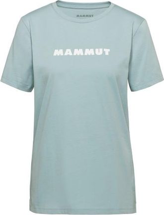 Mammut Core T-Shirt Logo T-Shirt f&uuml;r Damen | grau/t&uuml;rkis