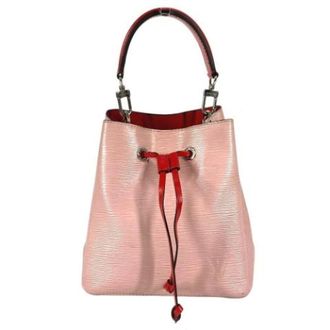 Louis Vuitton Pre-owned Epi Bucket Bag - Dames - Pre-owned - Roze - Maat: ONE Size Leer