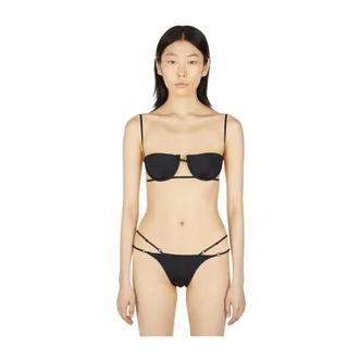 Ziah Bikinis, female, Black, Size: L Balconette Bikini Top
