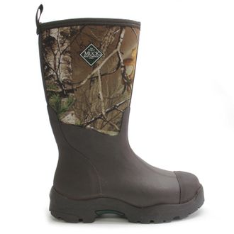The Original Muck Boot Company Derwent II Rubber Unisex Slip On Boots - Camo Print - Size:UK 10