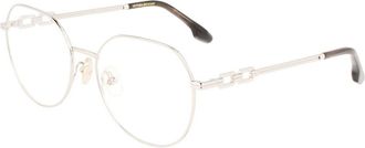 Victoria Beckham Gray Metal Glasses Womens (Frames)