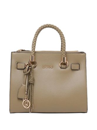 Liu Jo logo-lettering tote bag - Brown