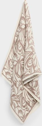 Fransa Womens Patterned lightweight pleated scarf