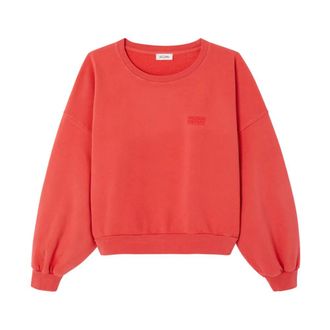 American Vintage Truien - Dames - Sweatshirts & Hoodies - Rood - Maat: L