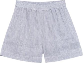 Brunello Cucinelli Striped Elasticated Shorts