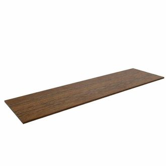 Saniclass Tops Topblad - 161x46x2cm - walnut pure