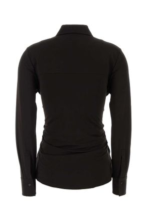 Ferragamo Darkexpresso Exterior: Viscose Elastane Camicie Shirt