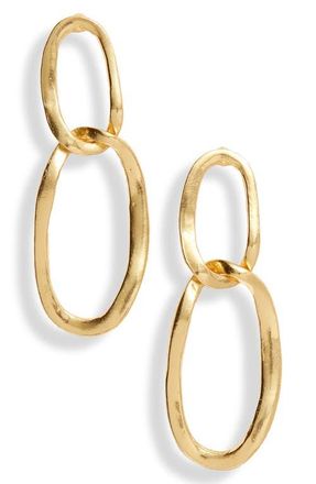 Karine Sultan Double Hoop Earrings in Gold at Nordstrom