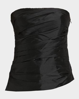 SIMKHAI Emerson Ruched Bustier