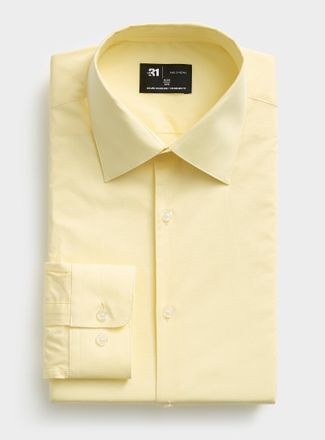 Le 31 Mens Monochrome stretch shirt Standard fit